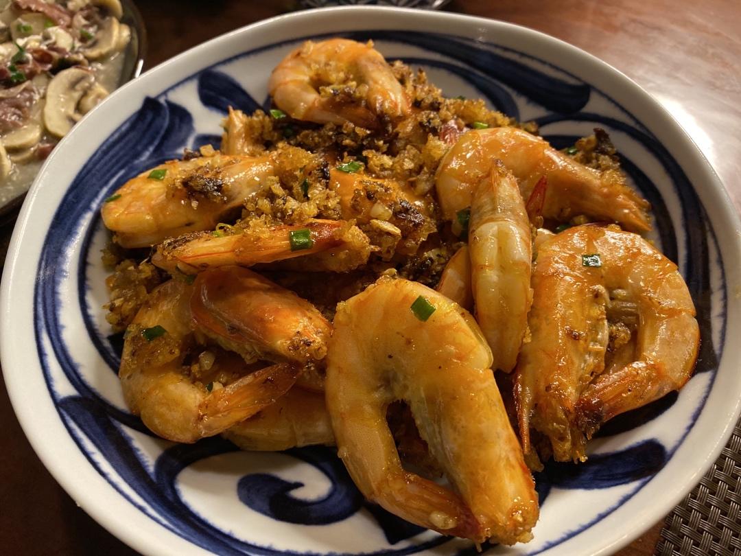 避风塘炒虾