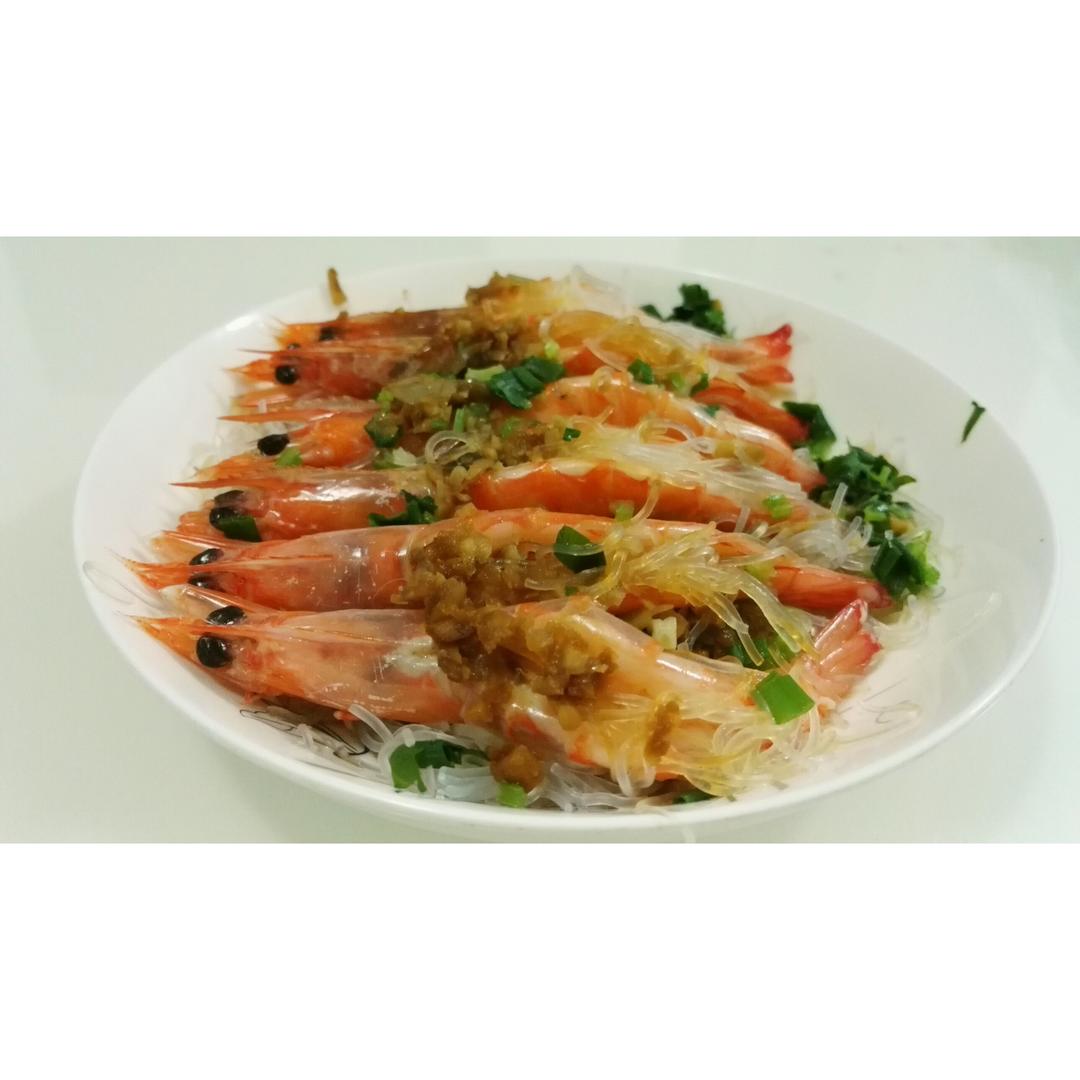 蒜蓉粉丝蒸虾