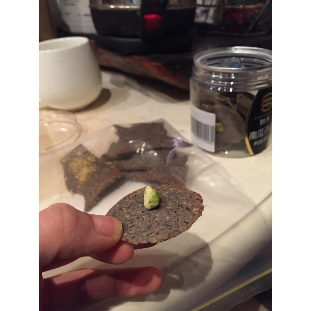 【健康零食】全麦芝麻饼干