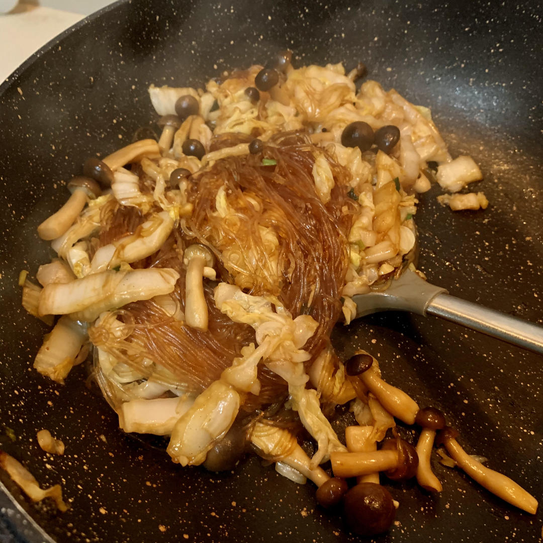 白菜炒粉丝