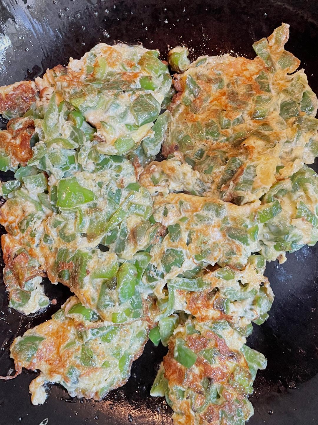 快手版青椒炒蛋