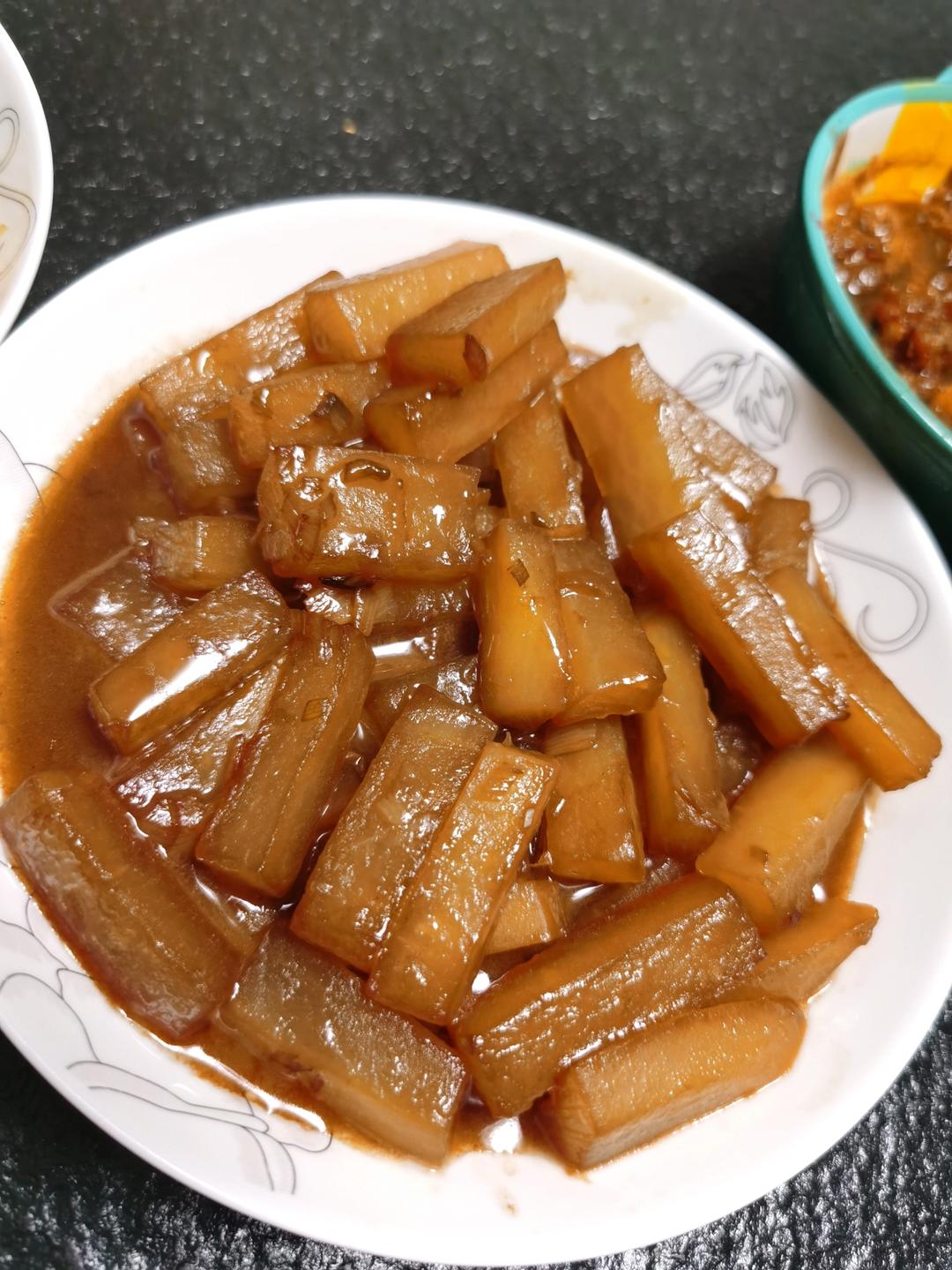 比肉还好吃的，炒白萝卜