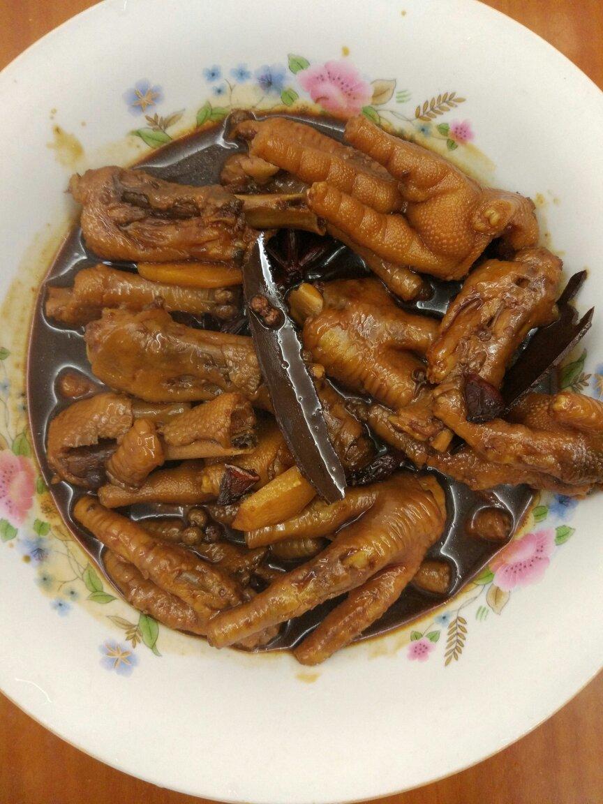 秘制红烧鸡爪
