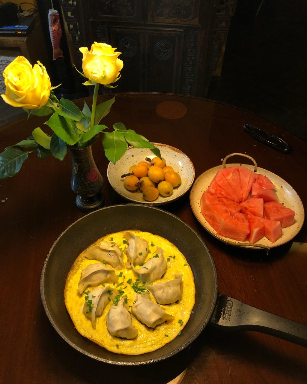 懒人快手抱蛋煎饺