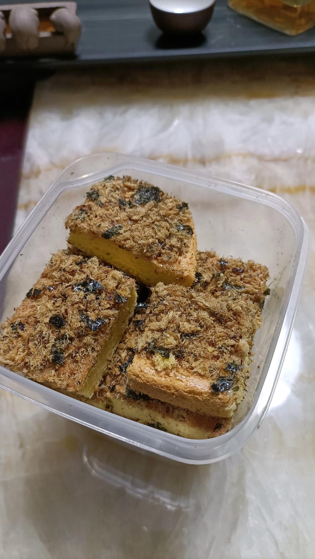 不输鲍师傅—松软美味不腻版海苔肉松小贝（内附超详细蛋白打发方法）