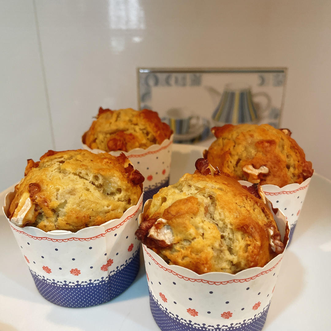 香蕉核桃麦芬 （超级湿润）