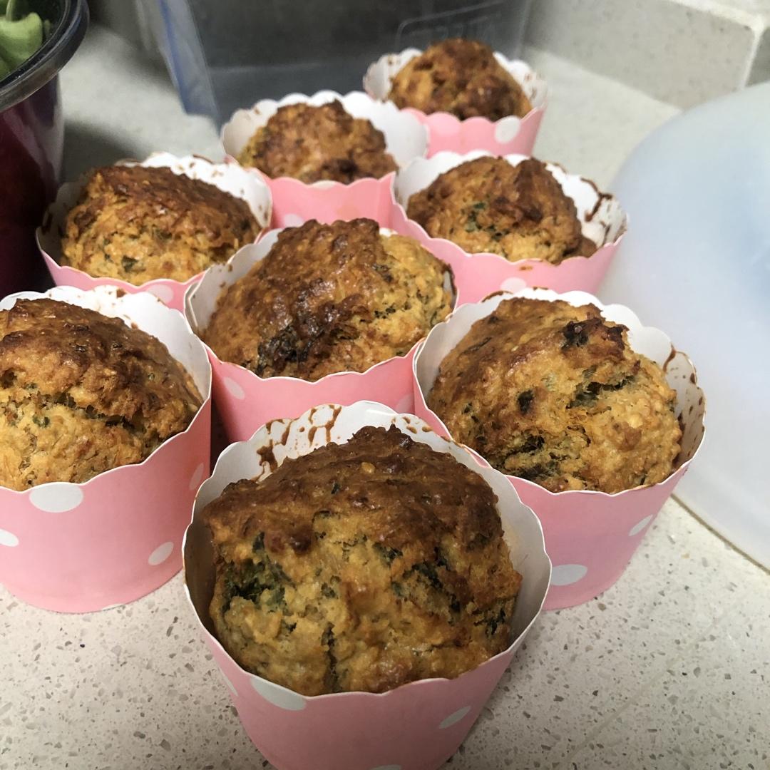 低脂燕麦海苔肉松马芬【轻卡小食】