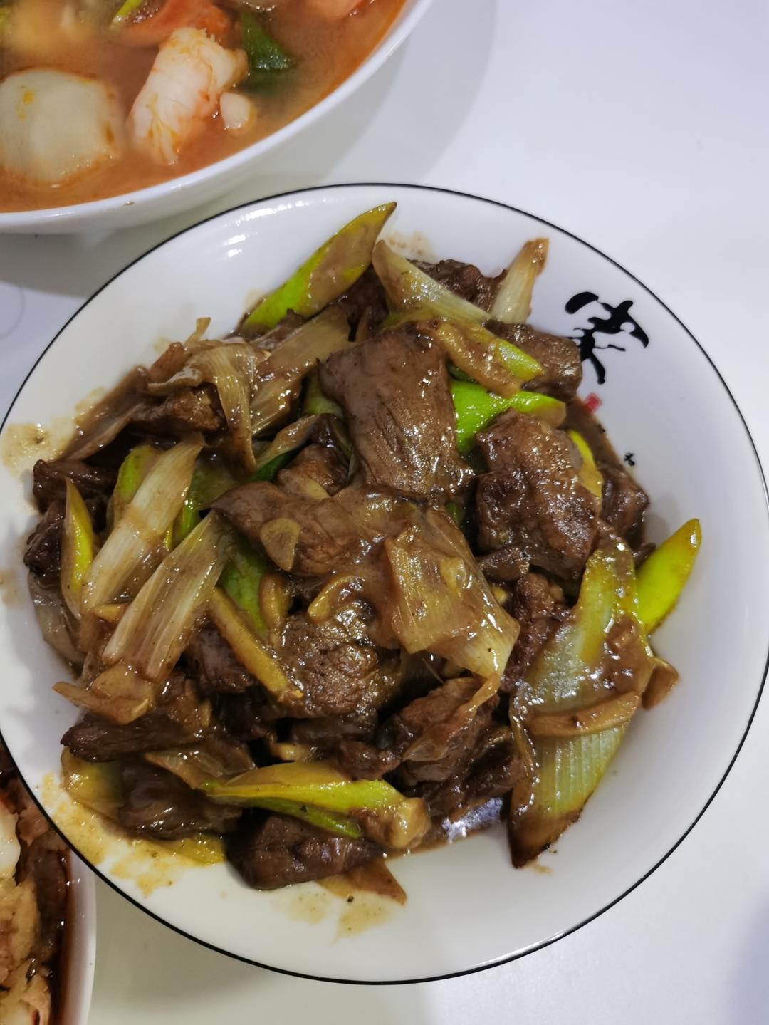 葱爆牛肉