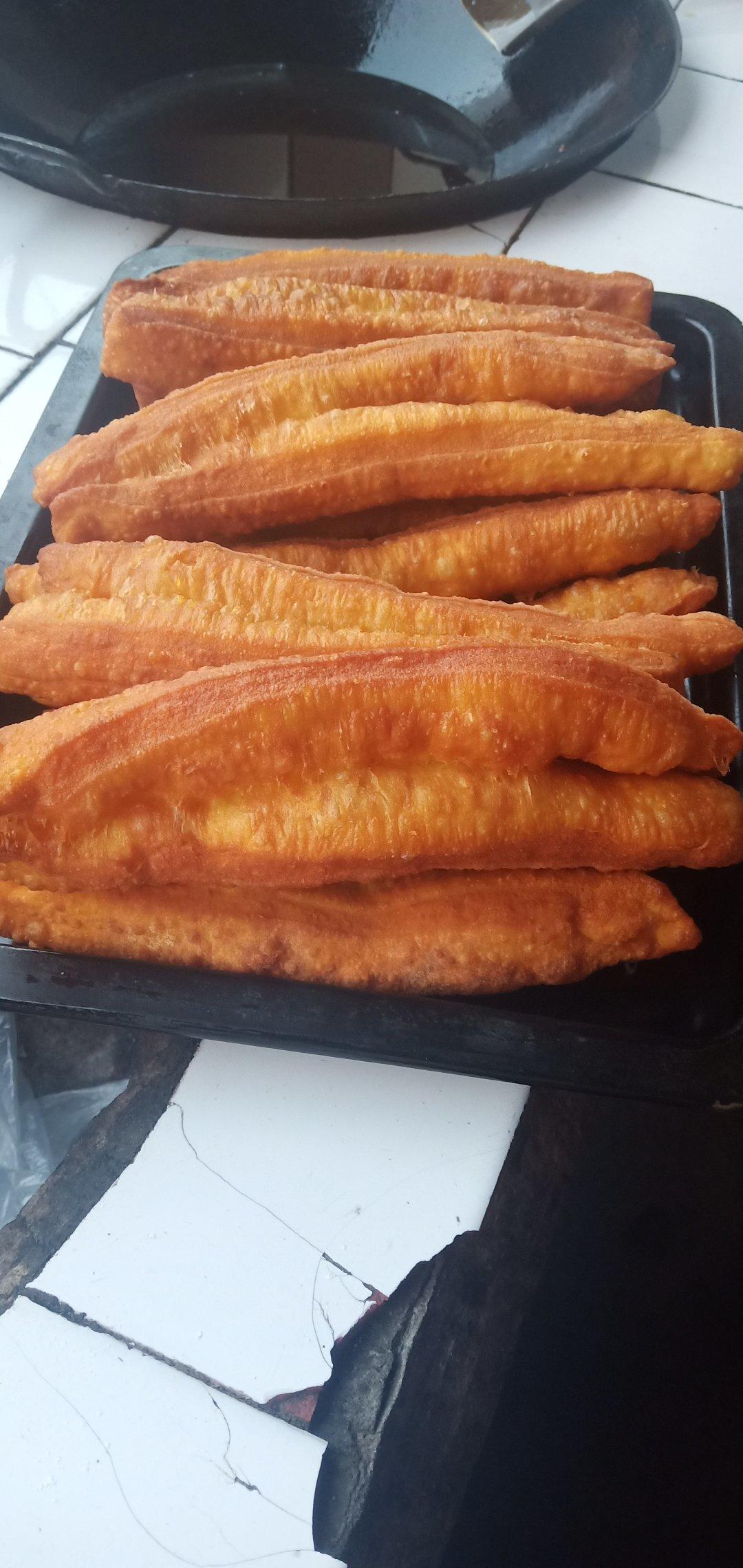 一次成功自制油条