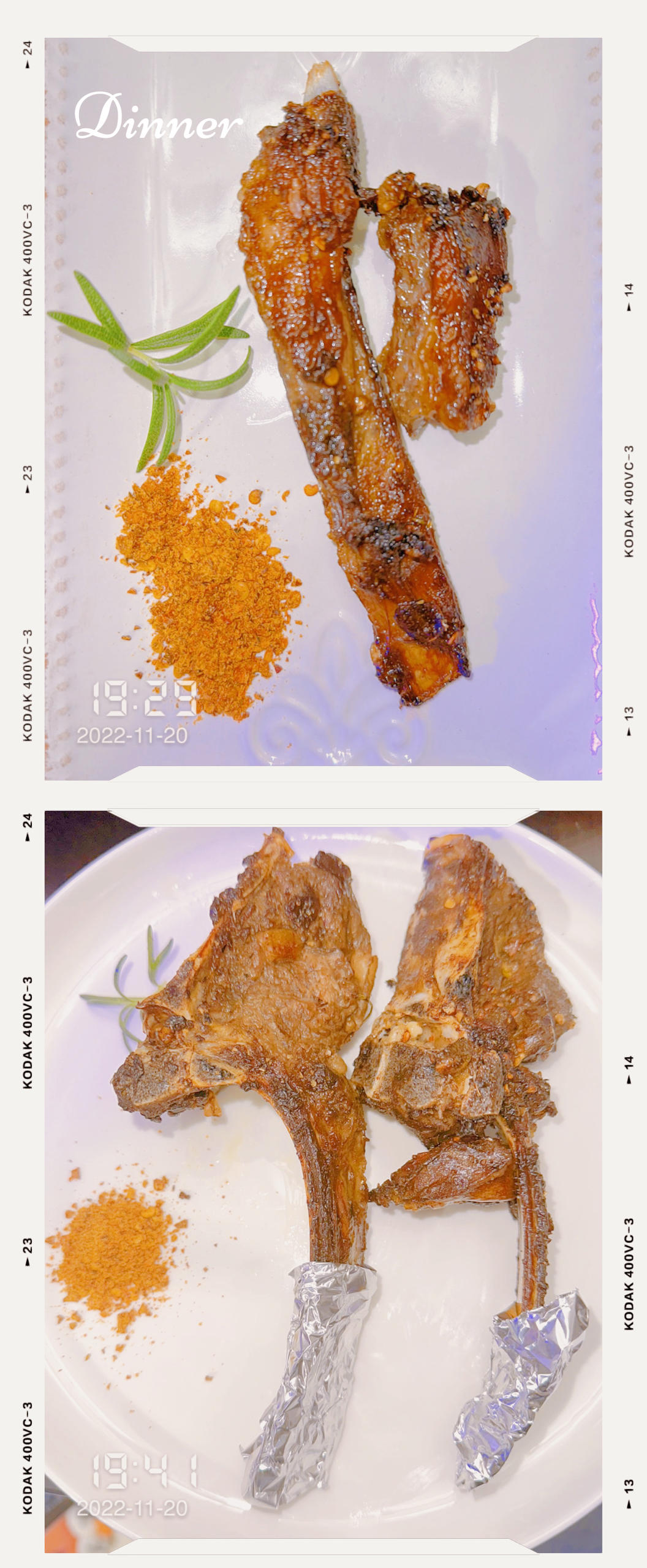 超好吃的烤羊排烤箱版