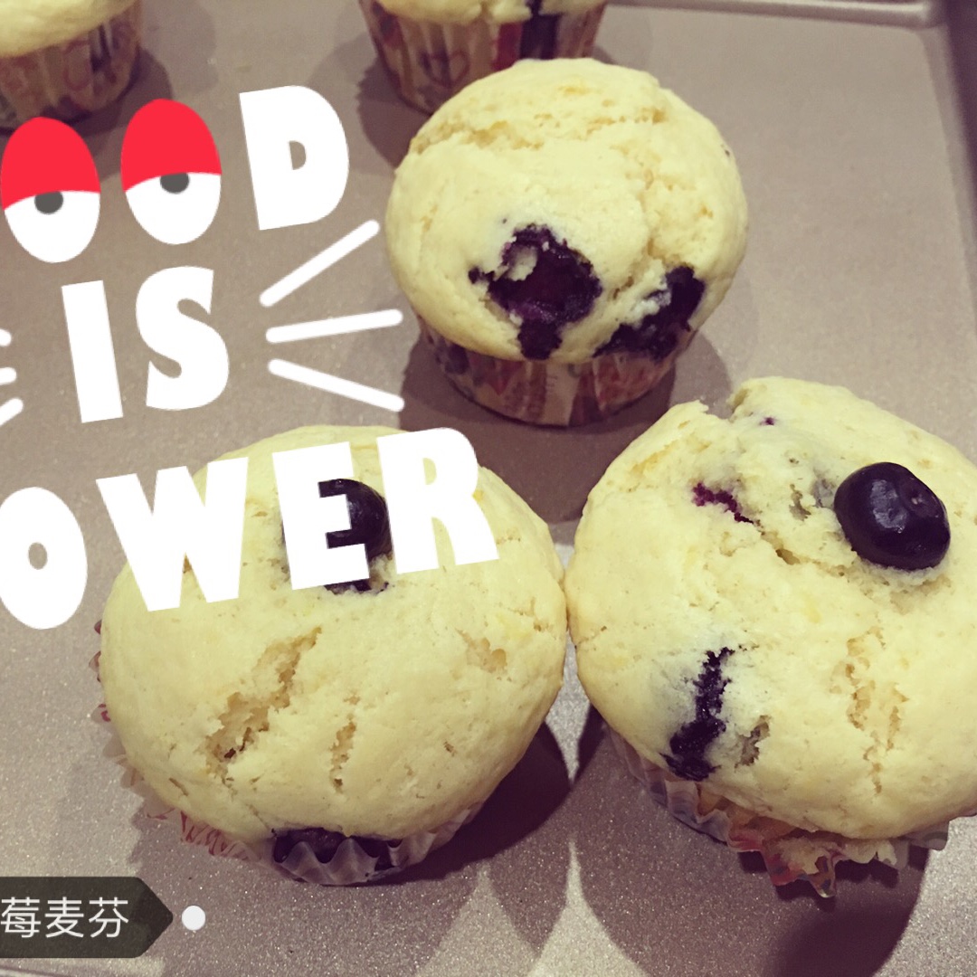 PH大师的金宝顶蓝莓马芬