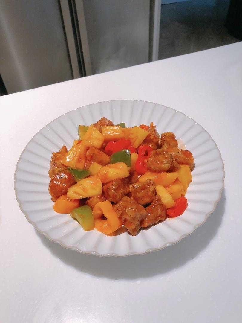 超好吃的菠萝咕噜肉