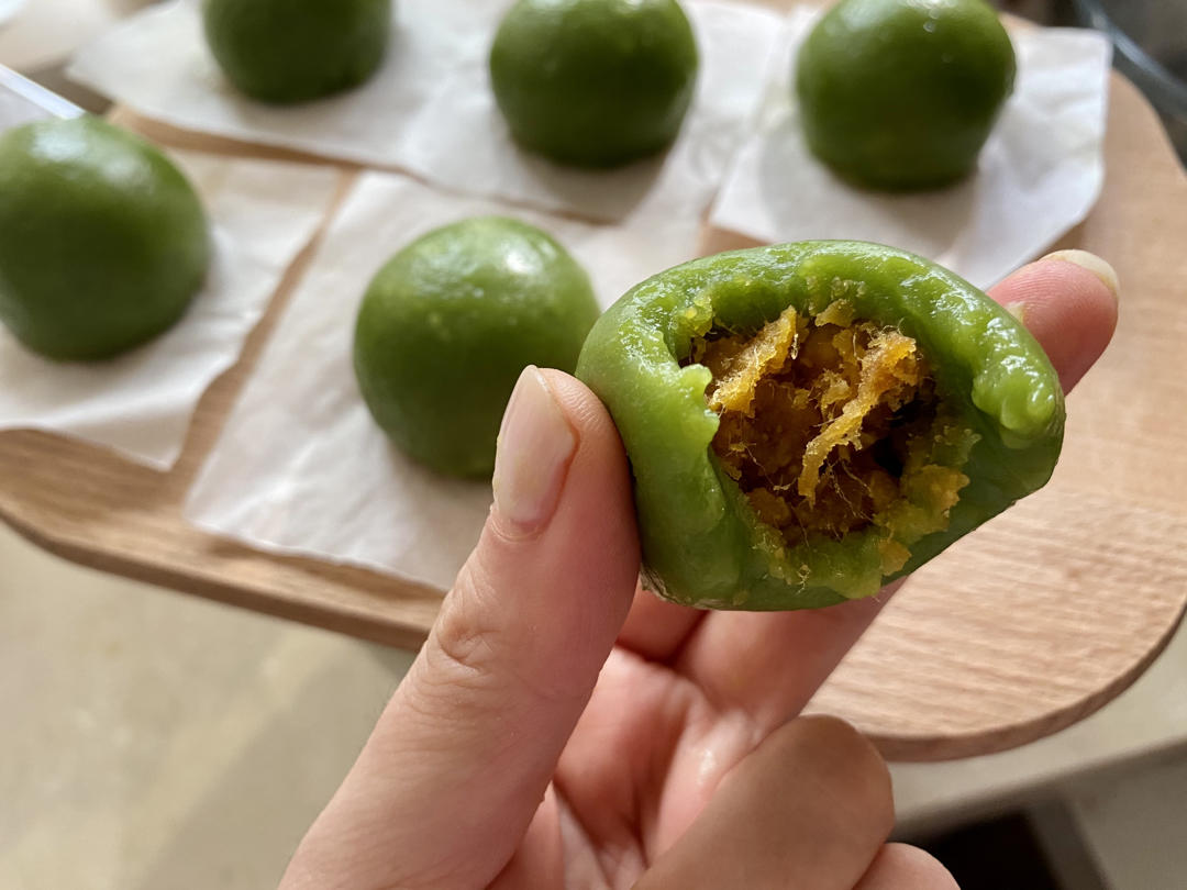 香糯可口的青团