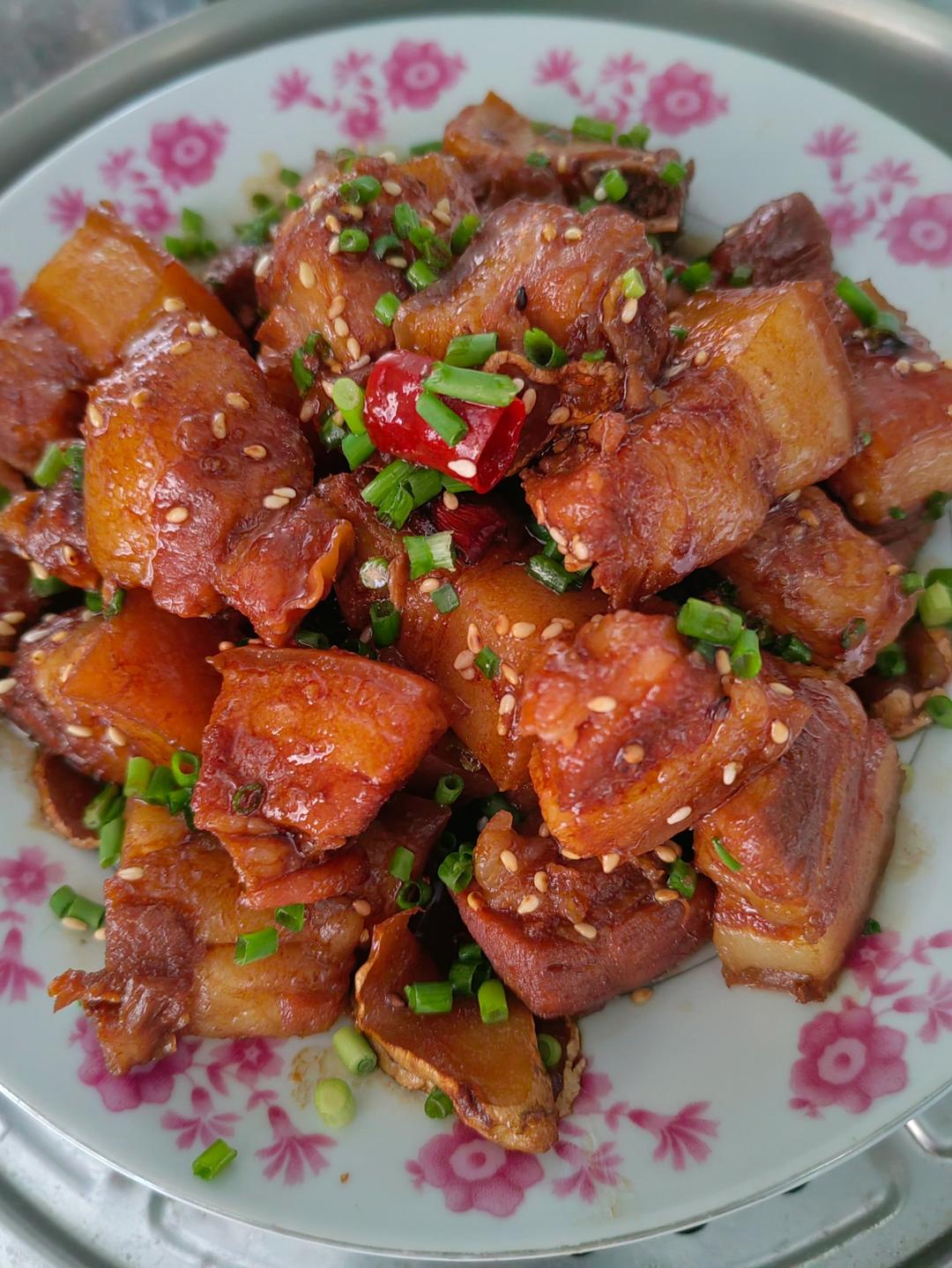 不焯水不放油的家常红烧肉