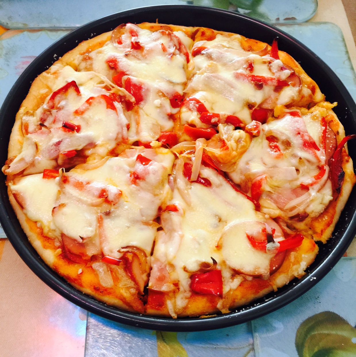 不用酵母的披萨底 No Yeast Pizza Dough