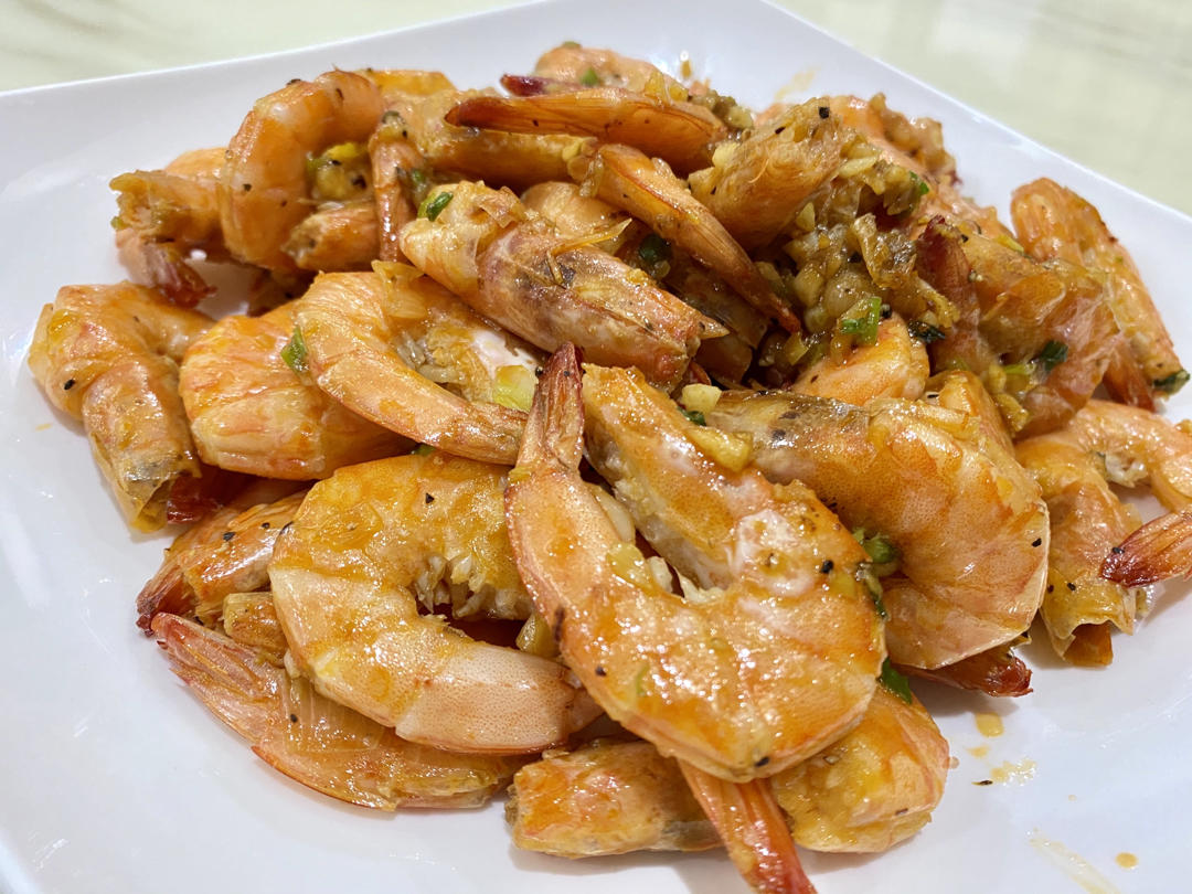 黃油蒜香虾