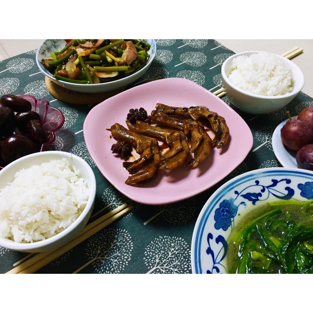 周黑鸭味～～～鸭翅 鸭爪