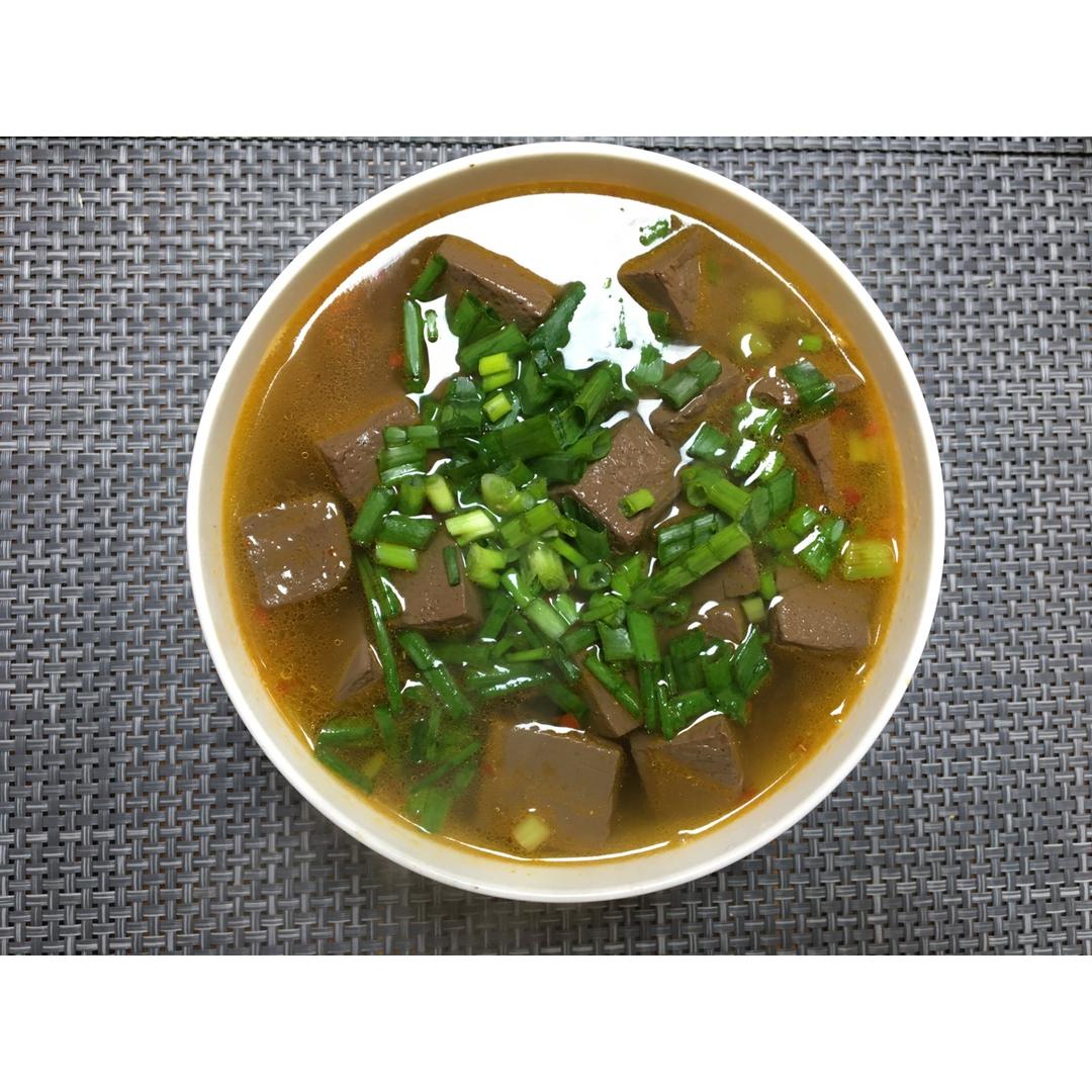 brighttao做的香葱猪血