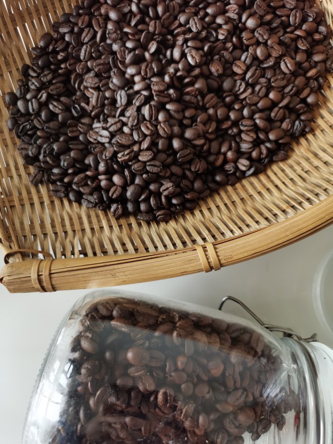 极简咖啡豆烘培