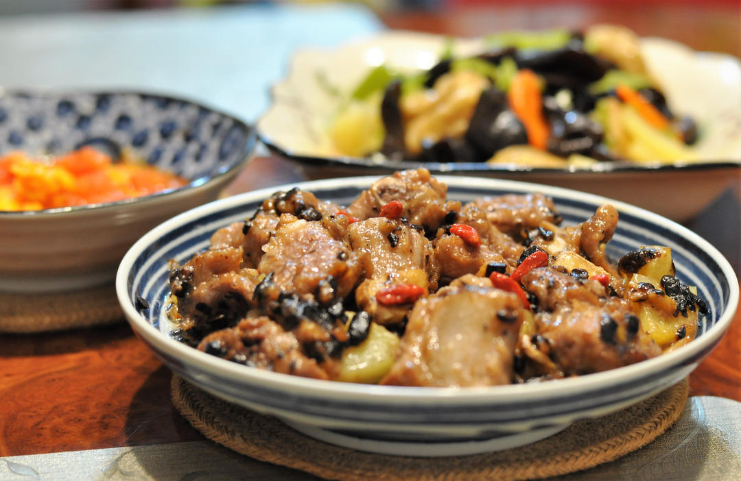豆豉蒸排骨