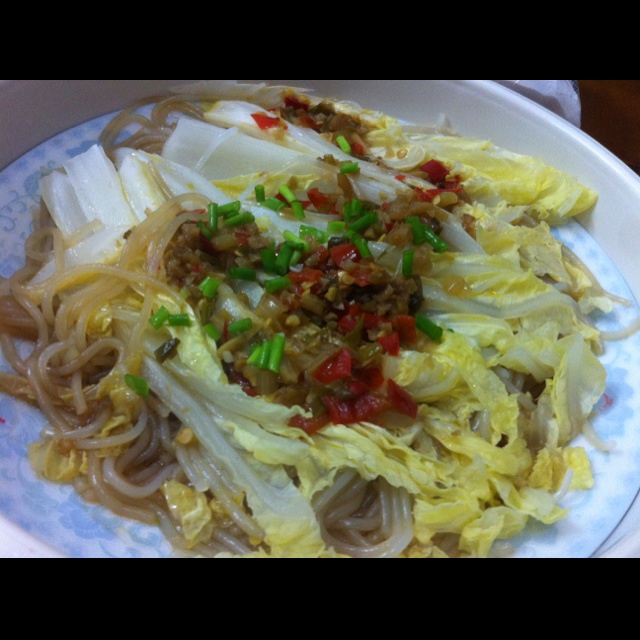 蒜蓉粉丝娃娃菜