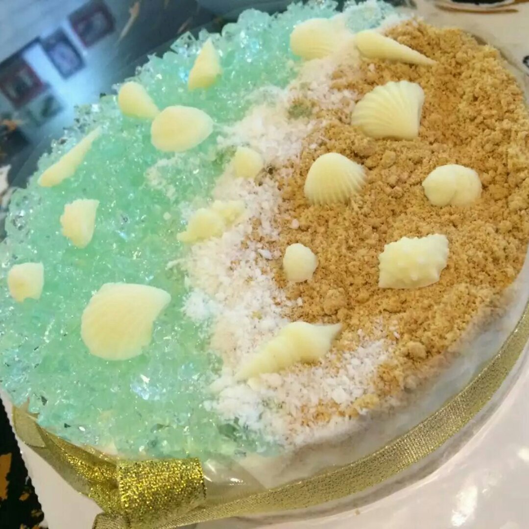 海洋酸奶慕斯蛋糕