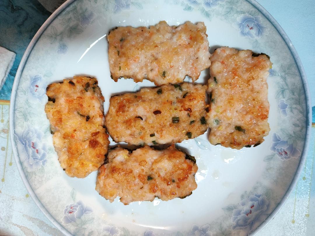 海苔虾饼太好吃了， Q弹软嫩，鲜味浓郁