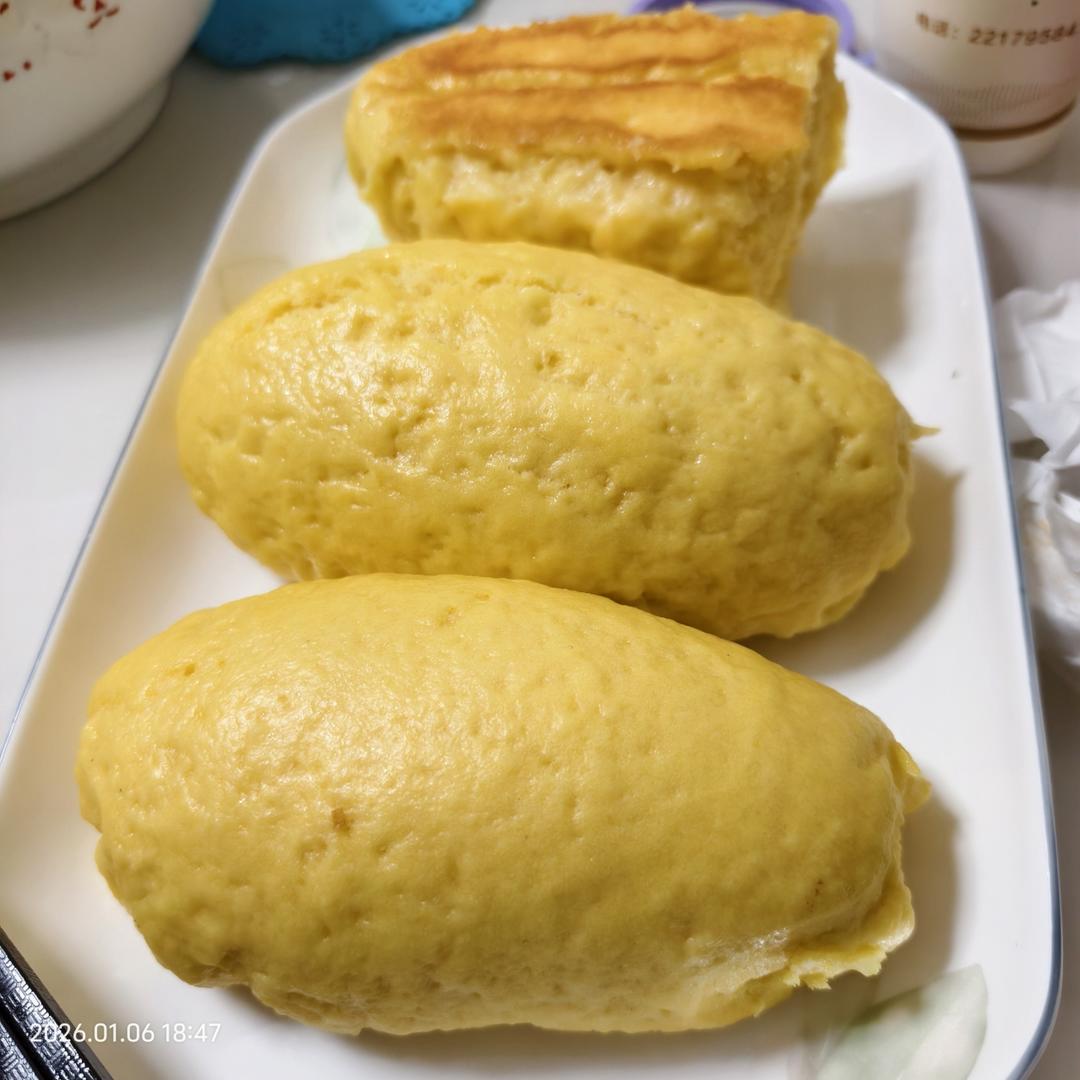 奶香玉米贴饼子平底锅版