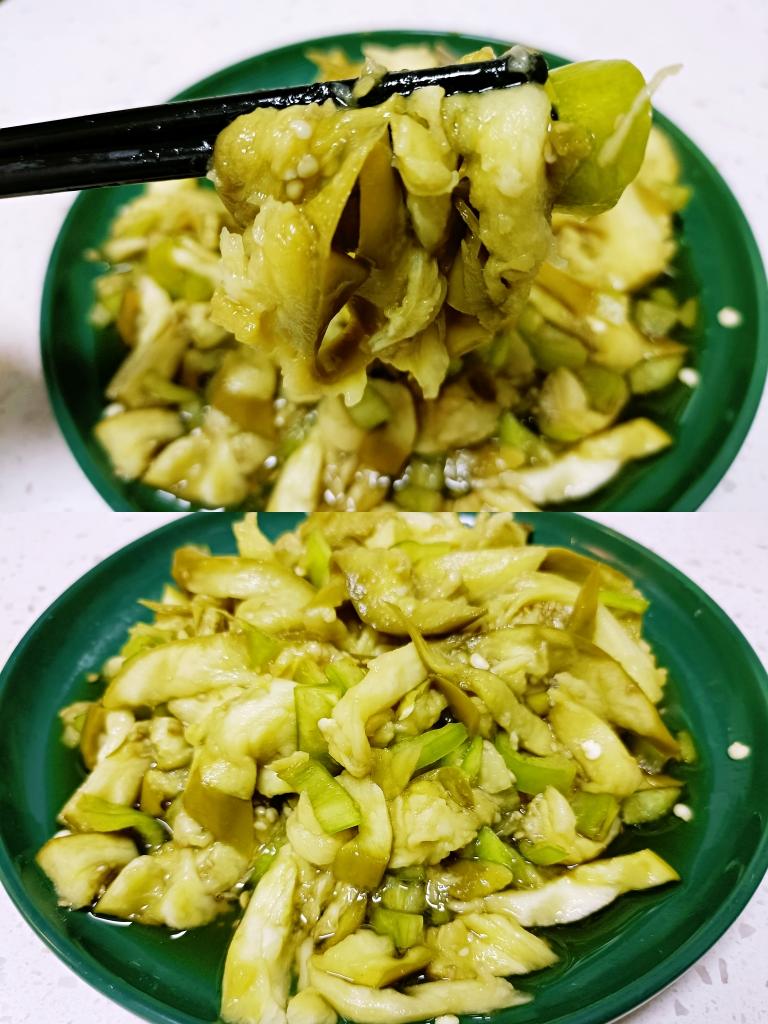 零卡低脂凉拌茄子的做法