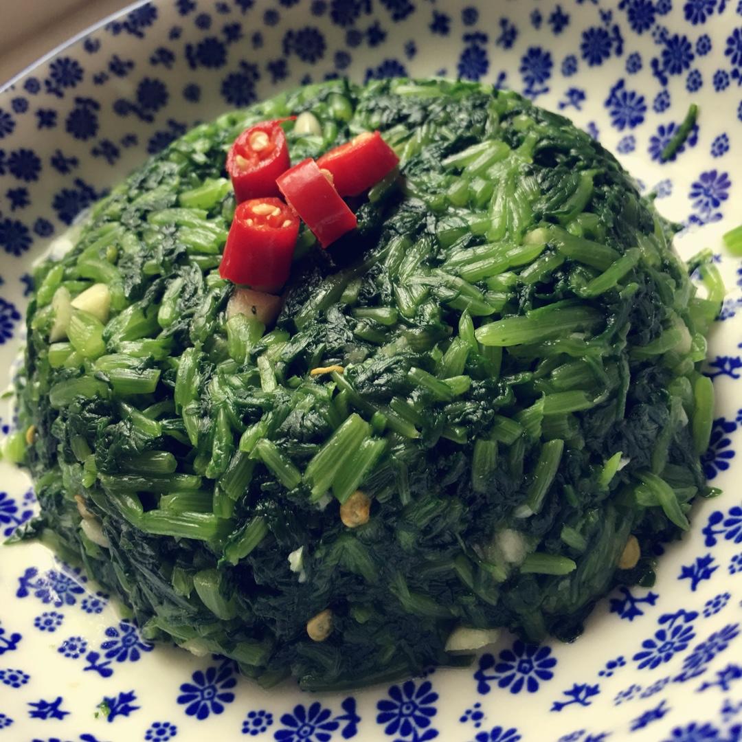 董太的私房菜--凉拌茼蒿
