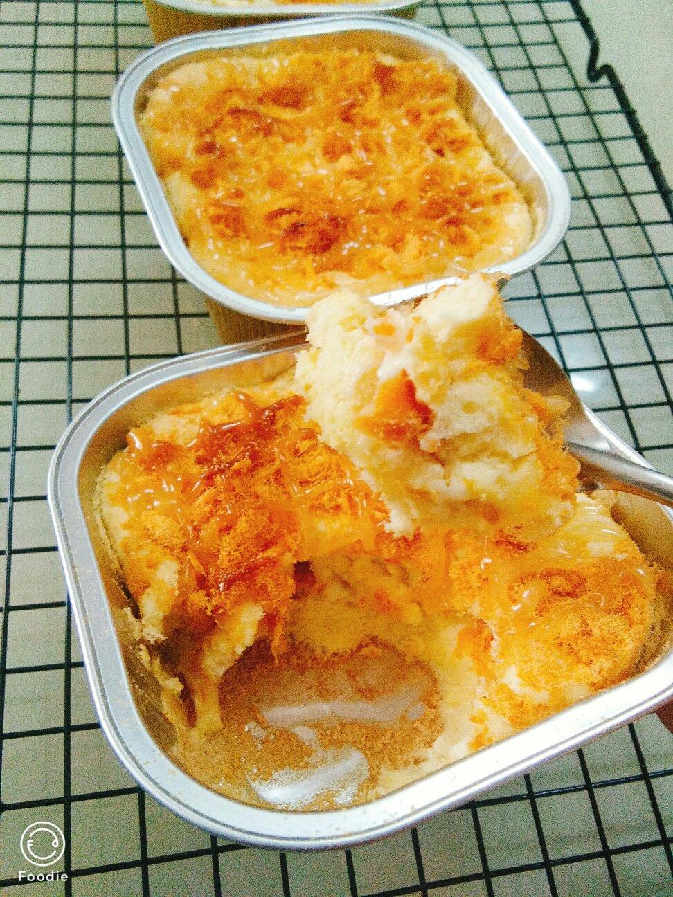 肉松海苔爆浆盒子蛋糕