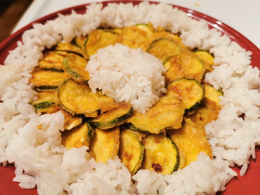 香煎西葫芦饼——另类天妇罗感