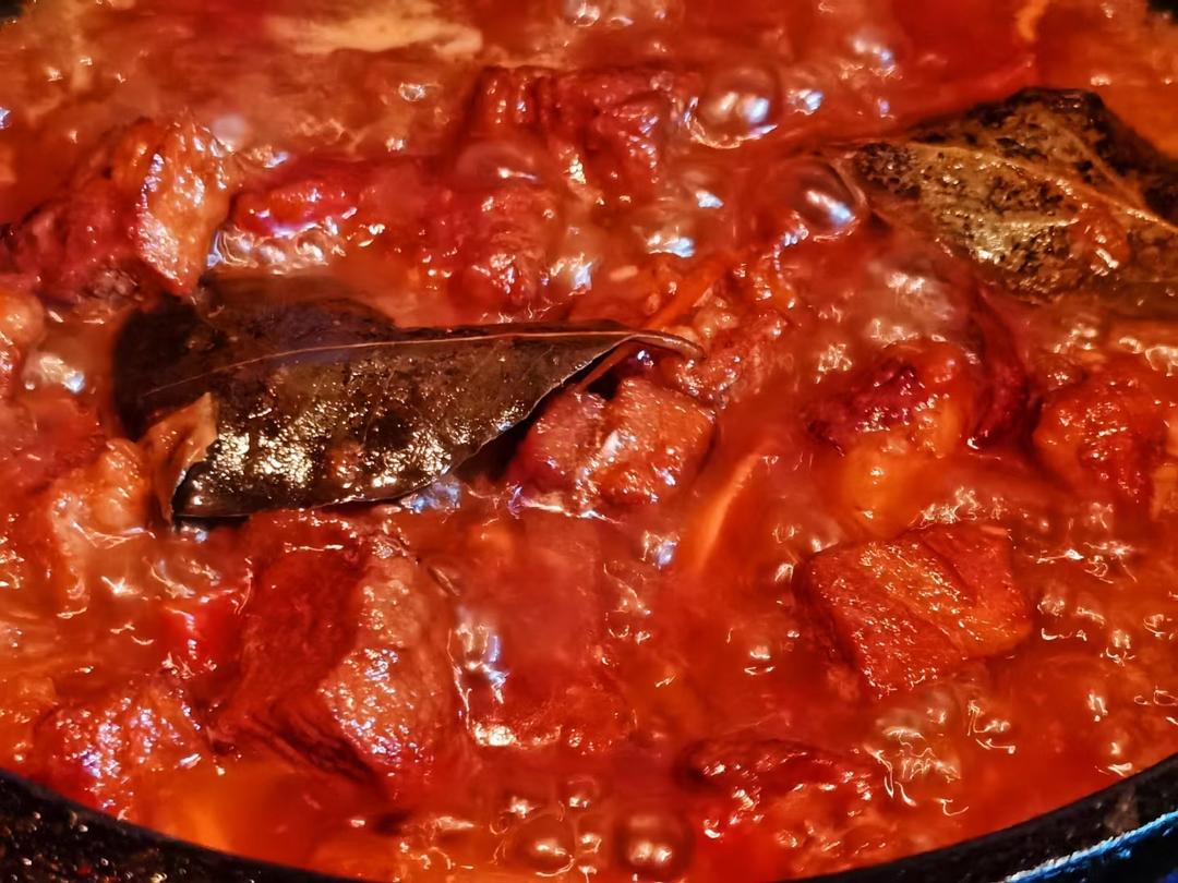 番茄炖牛腩
