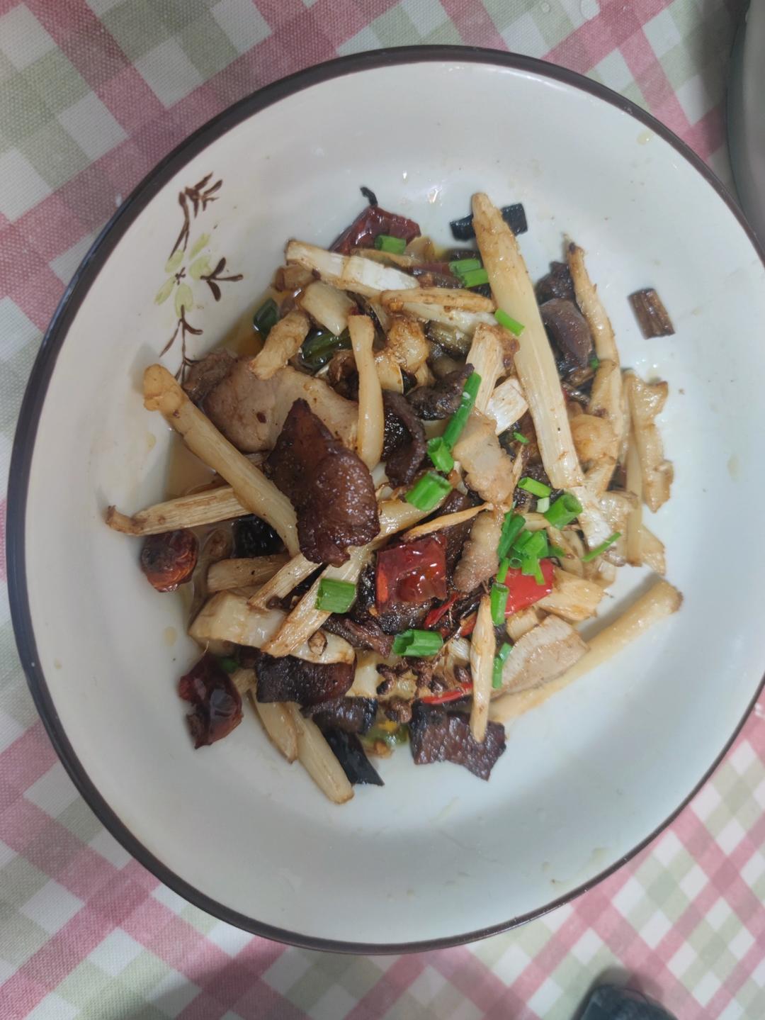肉炒笋丝