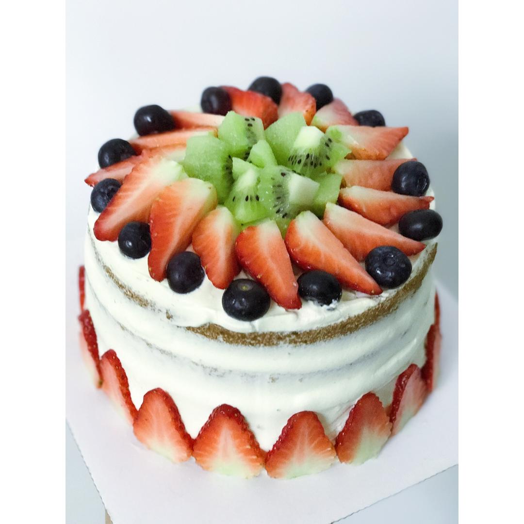 6寸戚风蛋糕（2蛋）