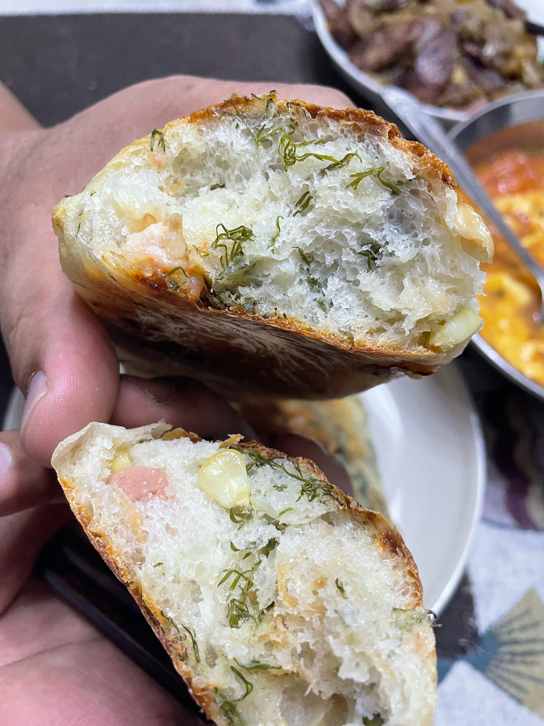 纯奶手撕吐司的做法 步骤1