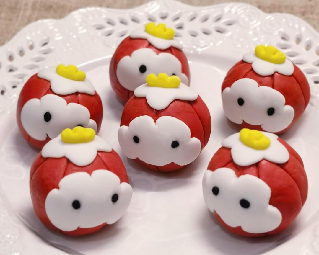 超萌超可爱的雪容融汤圆