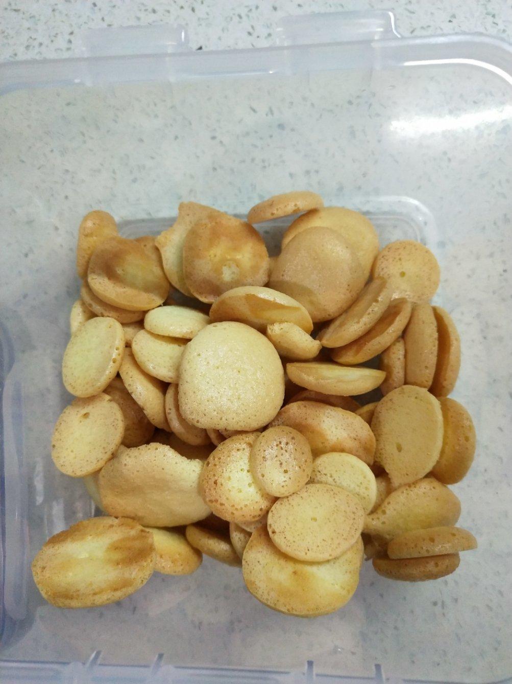 鸡蛋小饼干【极限减糖版、超高成功率、消耗蛋黄】