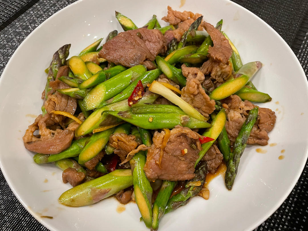 芦笋炒肉