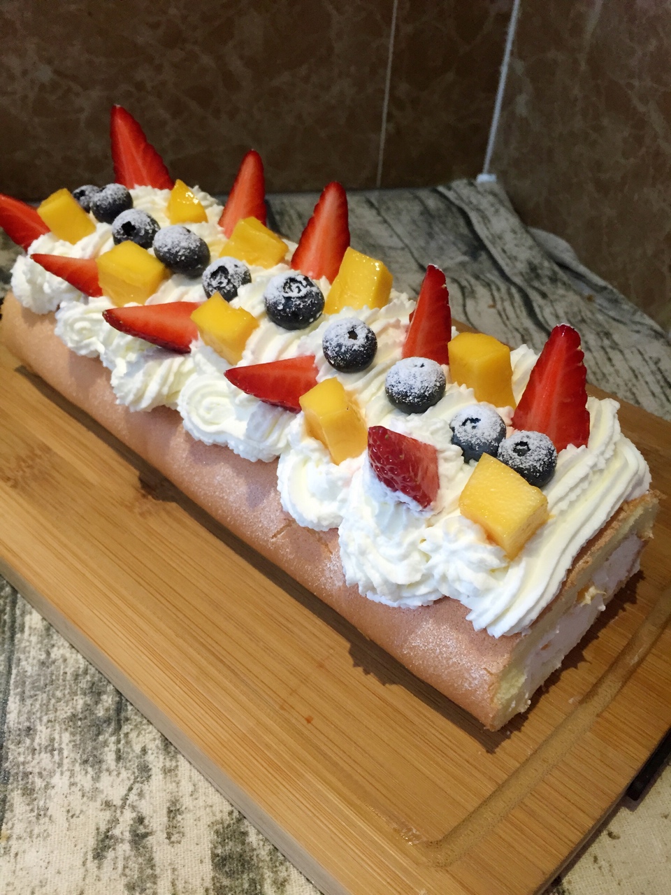 娟子美食制作蛋糕图片