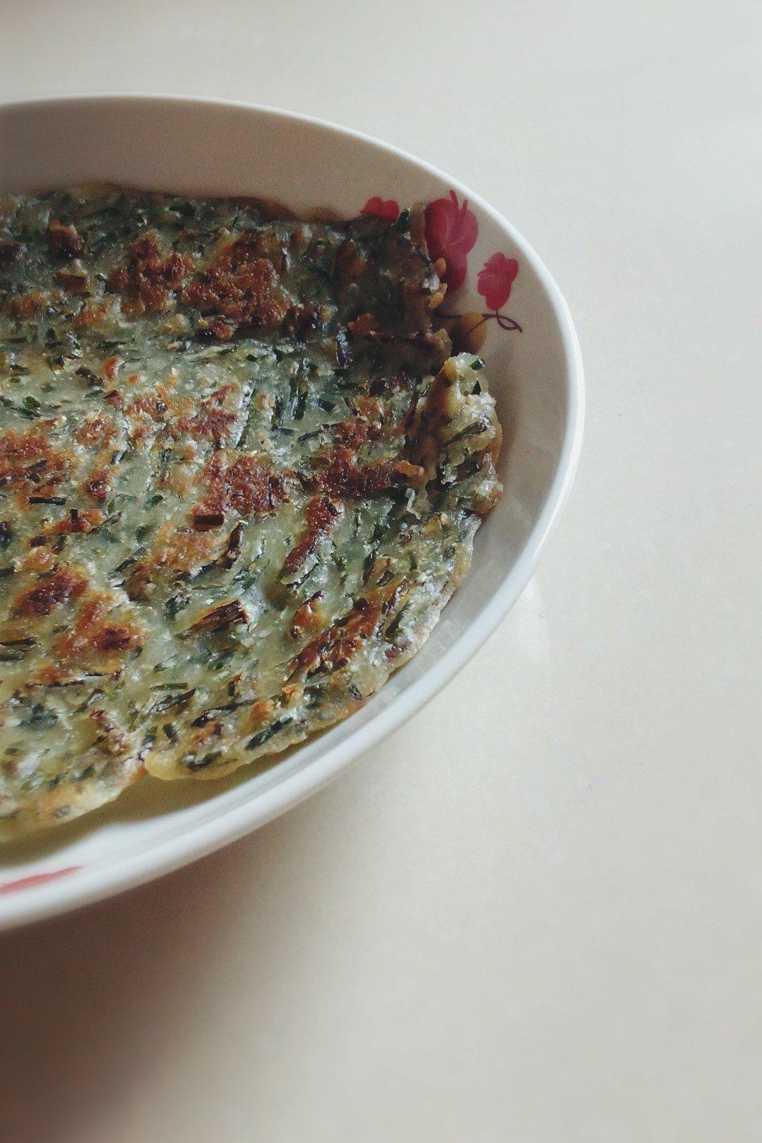 韭菜鸡蛋饼