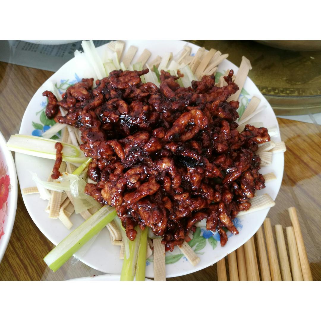 京酱肉丝