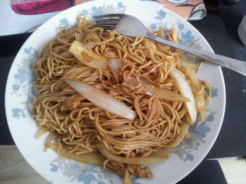 橄榄菜意大利面