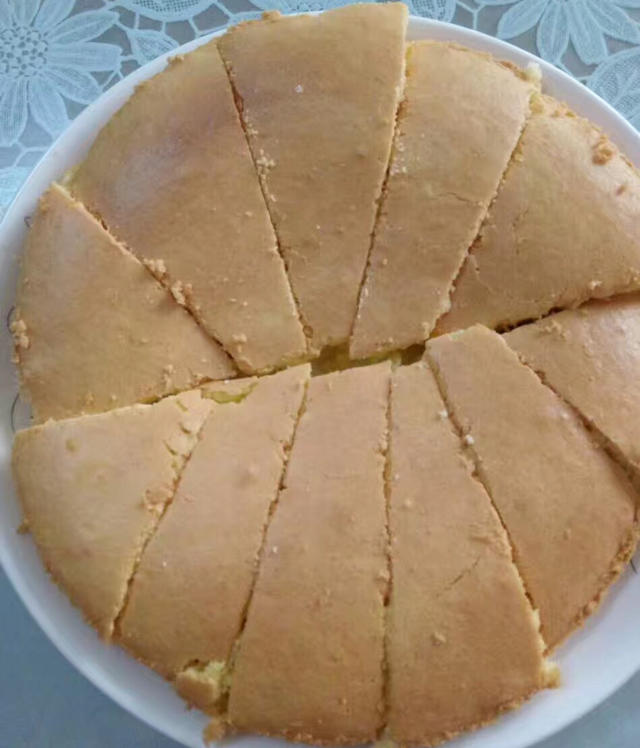 无水无油老式脆皮蛋糕