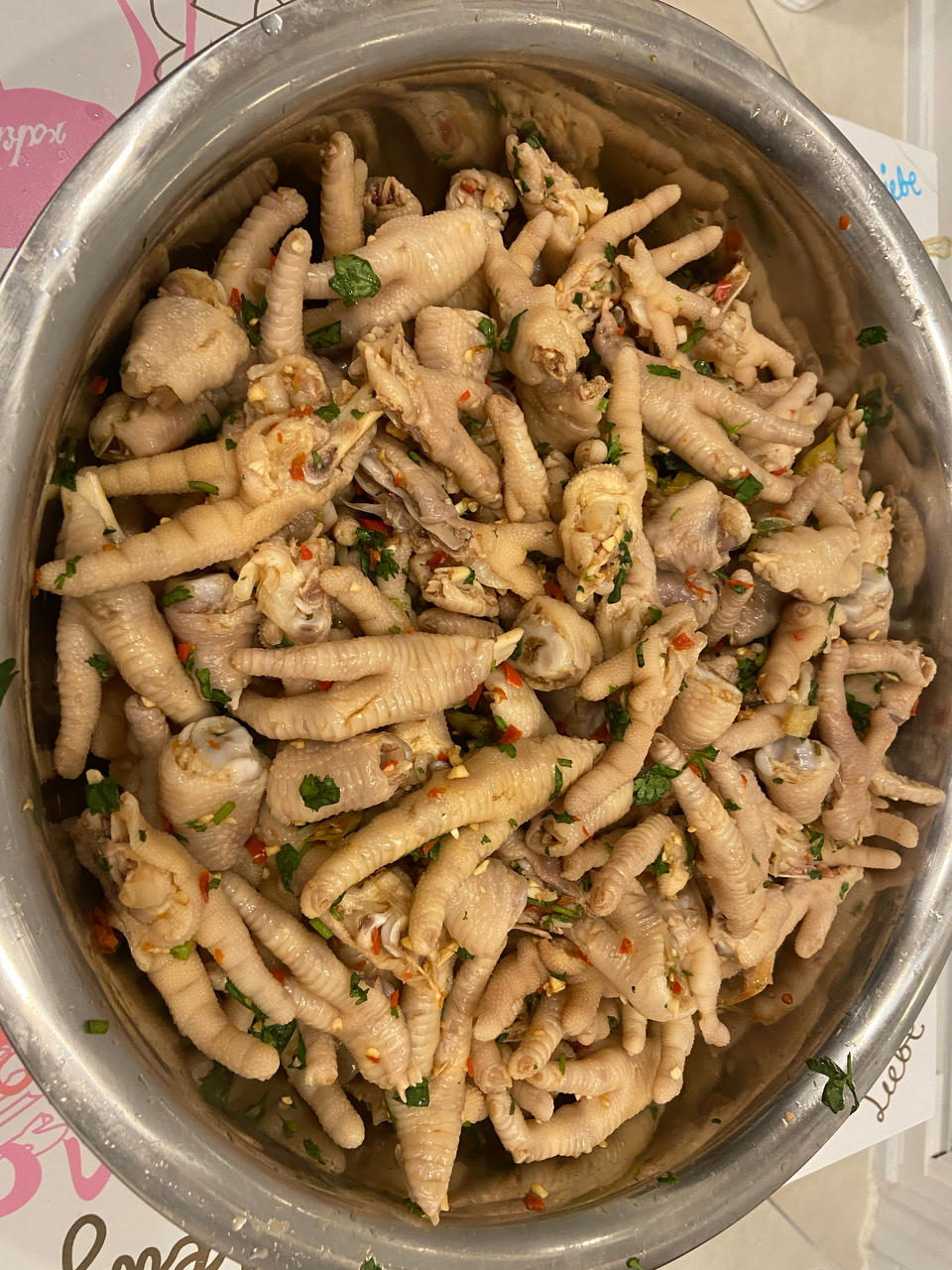 简单好吃的泡椒凤爪