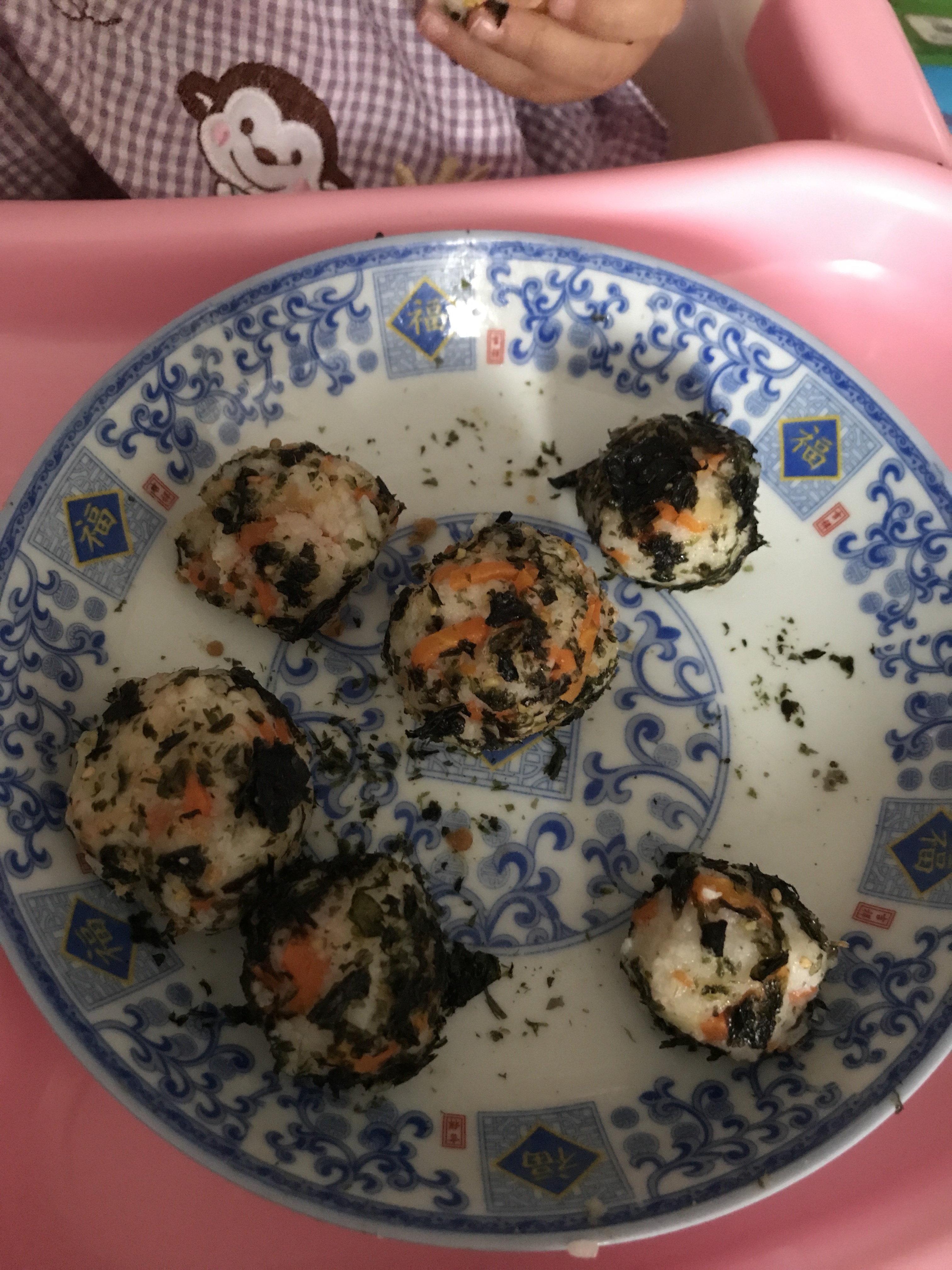海苔饭团……大人小孩都适合的做法