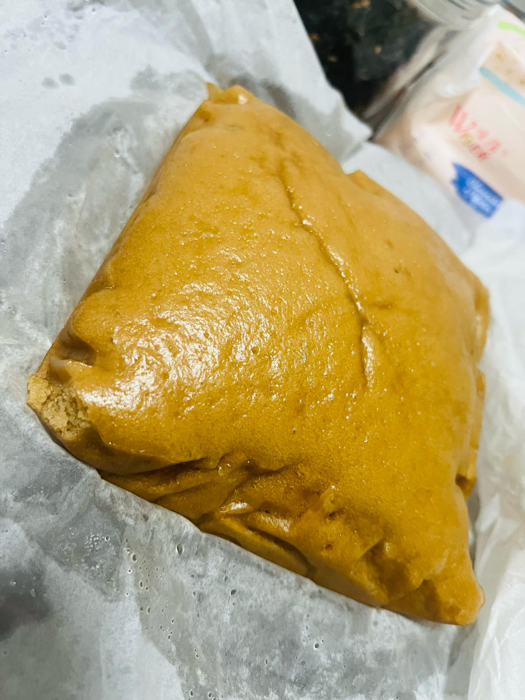 不加泡打粉的红糖马拉糕