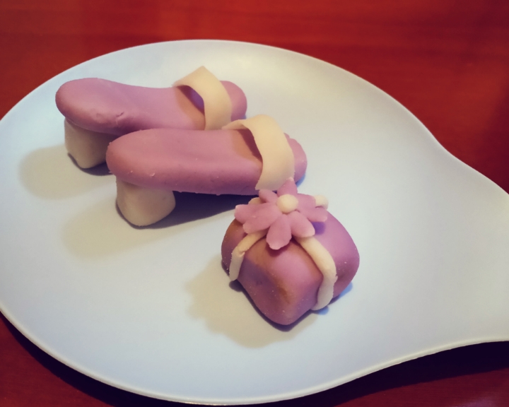 紫薯糯米造型点心的做法 步骤3