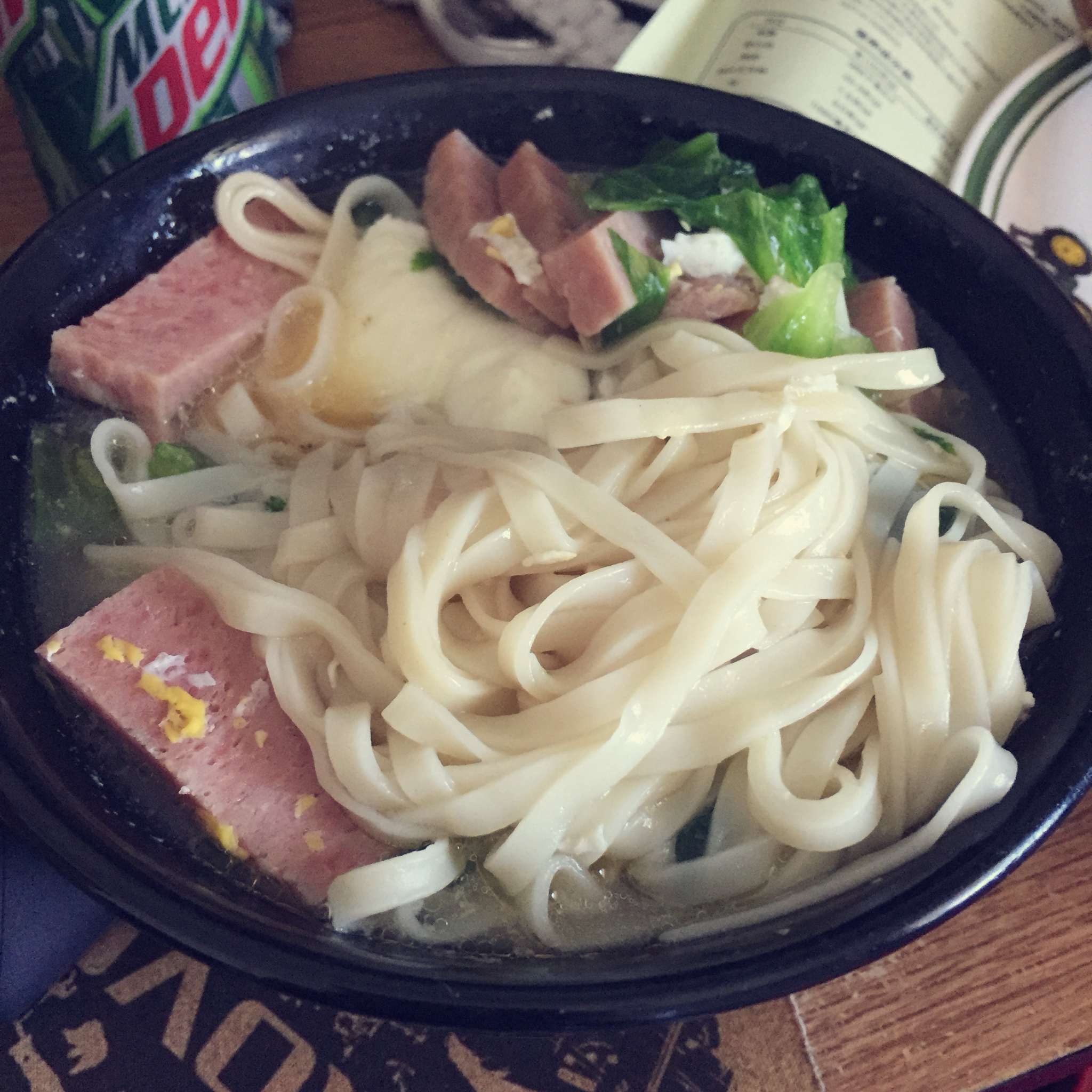鸡蛋汤面