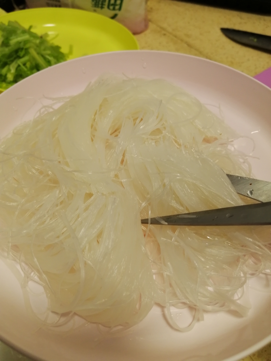 香菇海蛎滑粉丝（懒人菜）的做法 步骤4